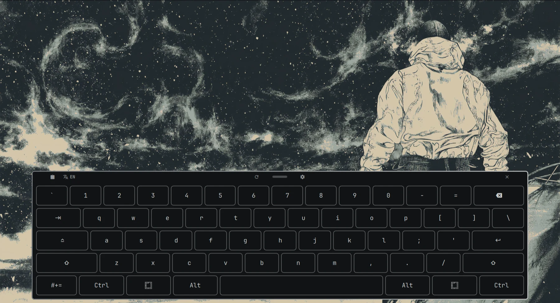 Following the theme, with rounded corners